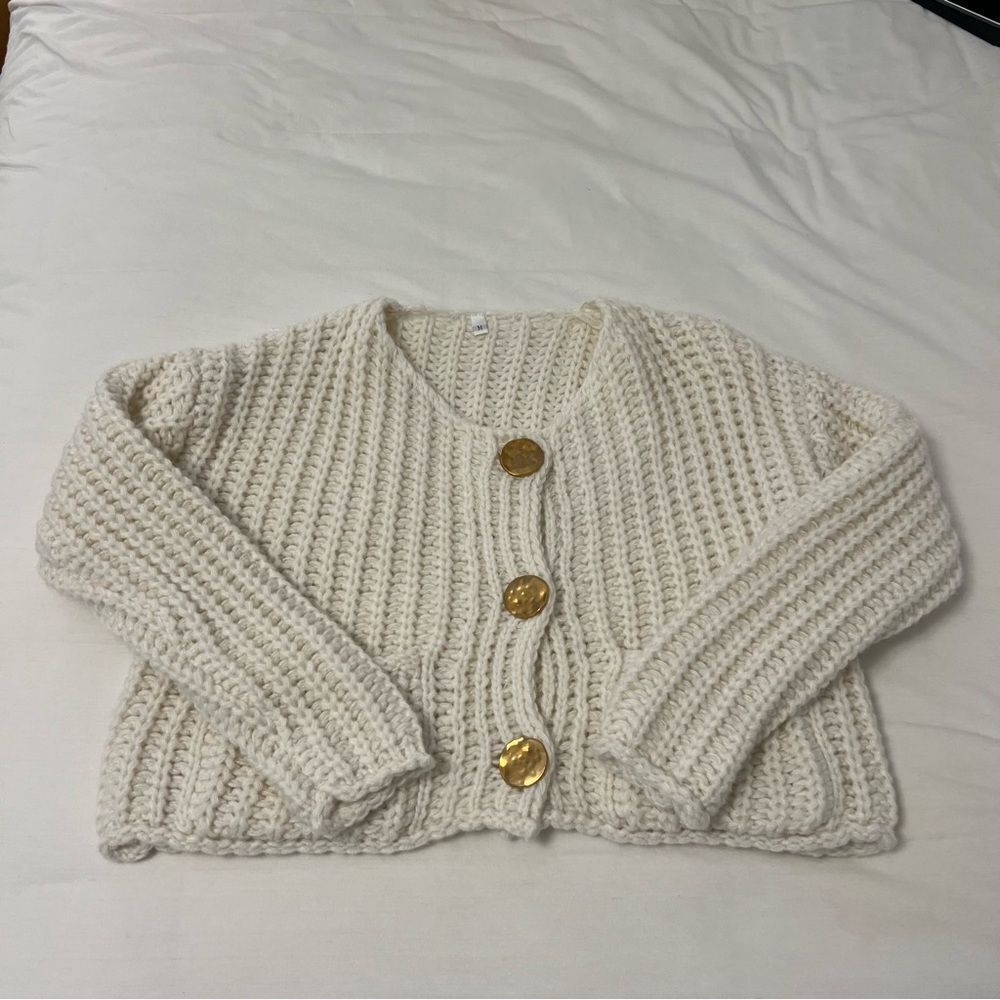 Chunky knit sweater